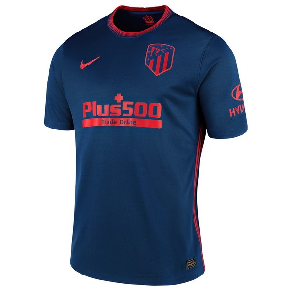 Thailand Trikot Atletico Madrid Auswarts 2020-21 Blau Fussballtrikots Günstig